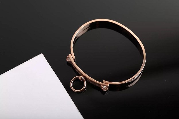 Hermes Collier de Chien diamond bracelet H213415