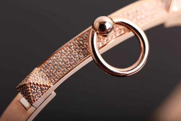 Hermes Collier de Chien diamond bracelet H213415