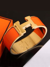 Hermes clic clac H bracelet H300001 orange