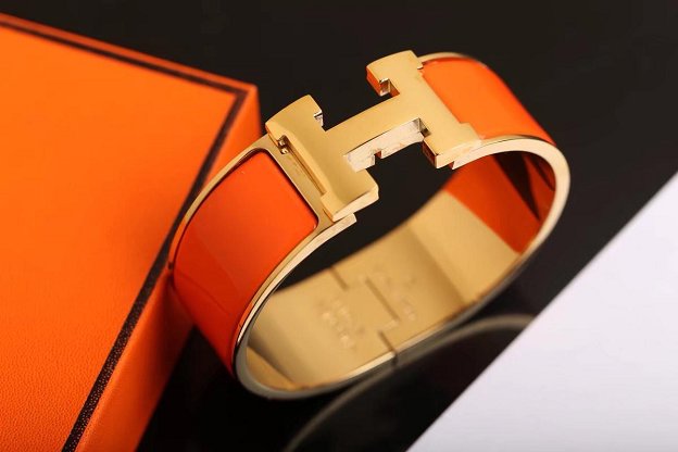 Hermes clic clac H bracelet H300001 orange