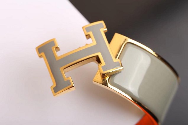 Hermes clic clac H bracelet H300002 grey