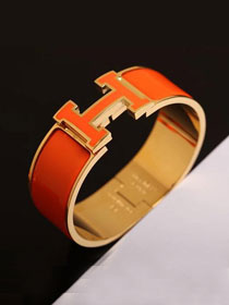 Hermes clic clac H bracelet H300002 orange