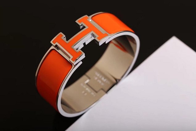 Hermes clic clac H bracelet H300002 orange