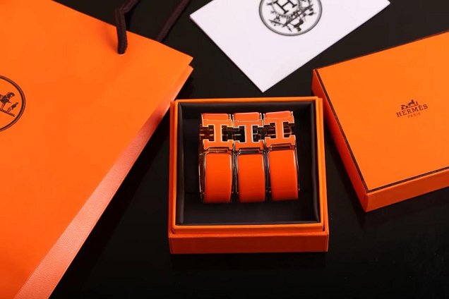 Hermes clic clac H bracelet H300002 orange