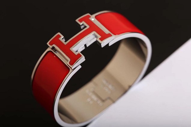 Hermes clic clac H bracelet H300002 red