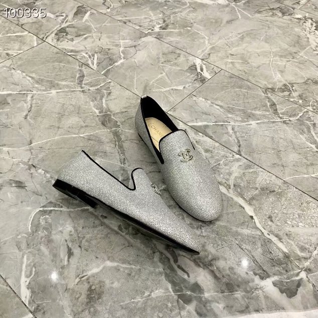 CC fabric loafers G32948 grey