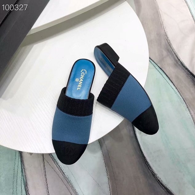 CC fabric mules G34661 blue