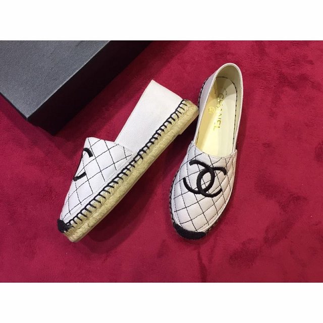 2019 CC canvas espadrilles G29767 white