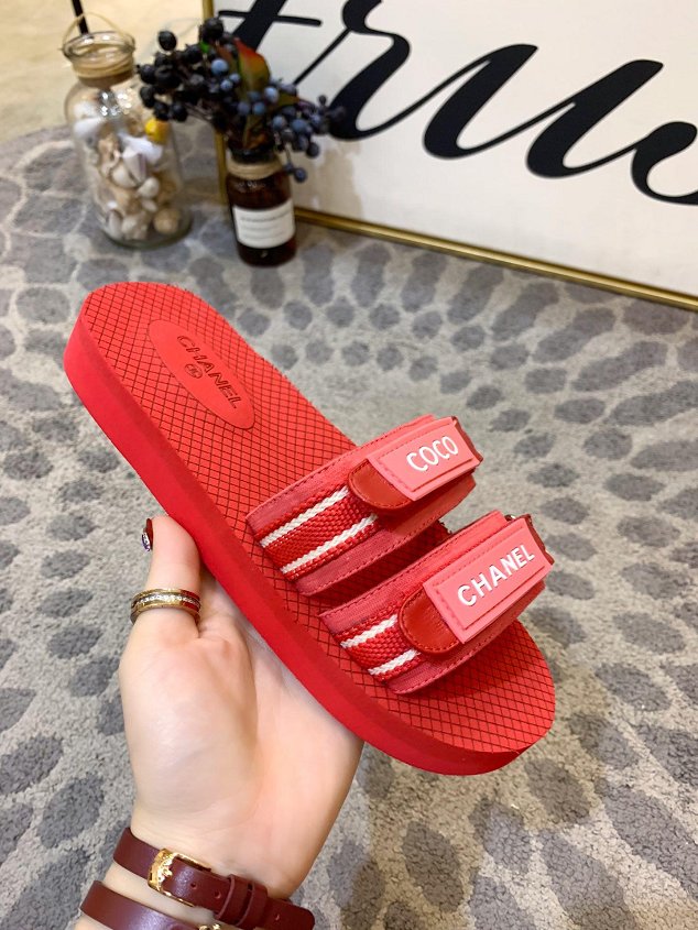 CC fabric mules G34729 red