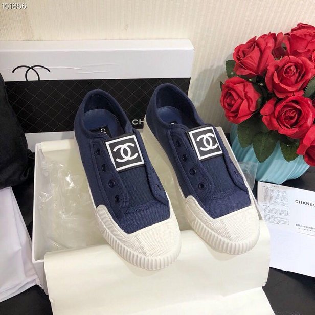 CC canvas sneakers G34365 navy blue