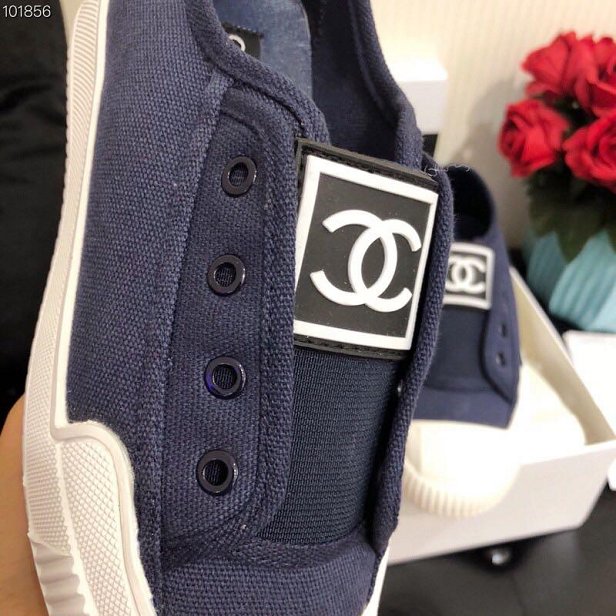 CC canvas sneakers G34365 navy blue