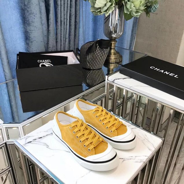 CC original denim sneakers G34578 yellow