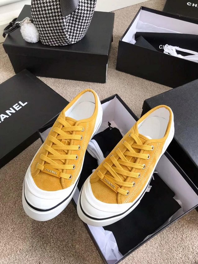 CC original denim sneakers G34578 yellow