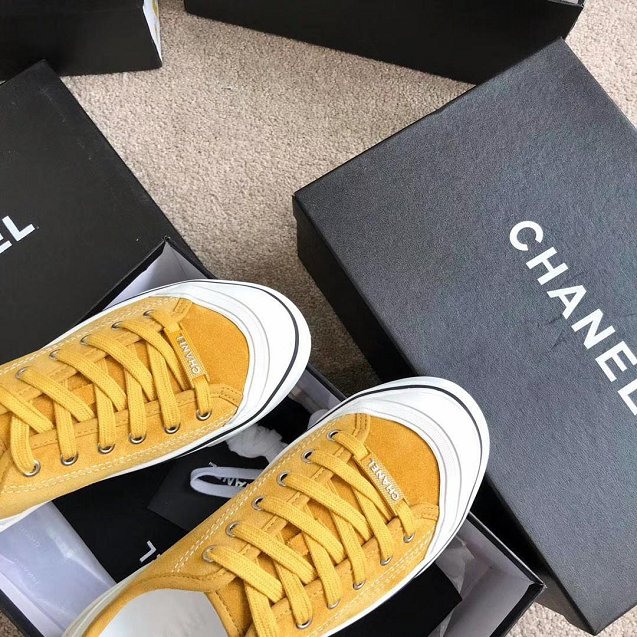 CC original denim sneakers G34578 yellow