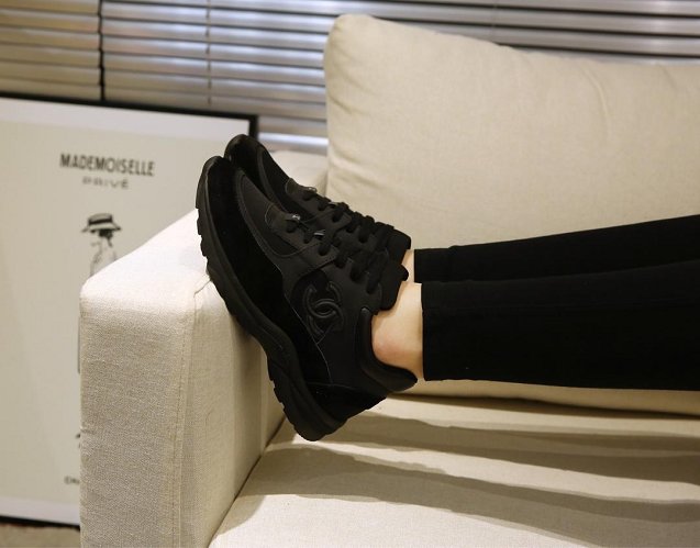 2019 CC suede sneakers G34361 black