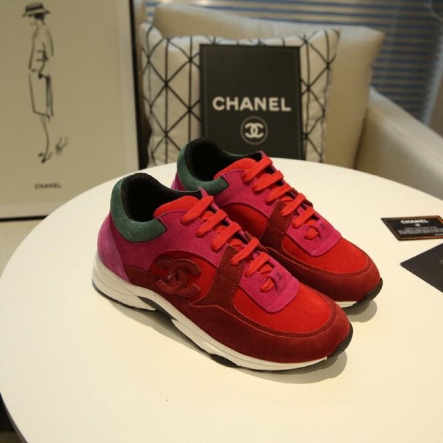 2019 CC suede sneakers G34361 red