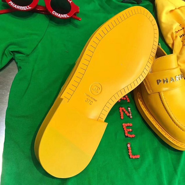 CC original calfskin pharrell mules G29289 yellow