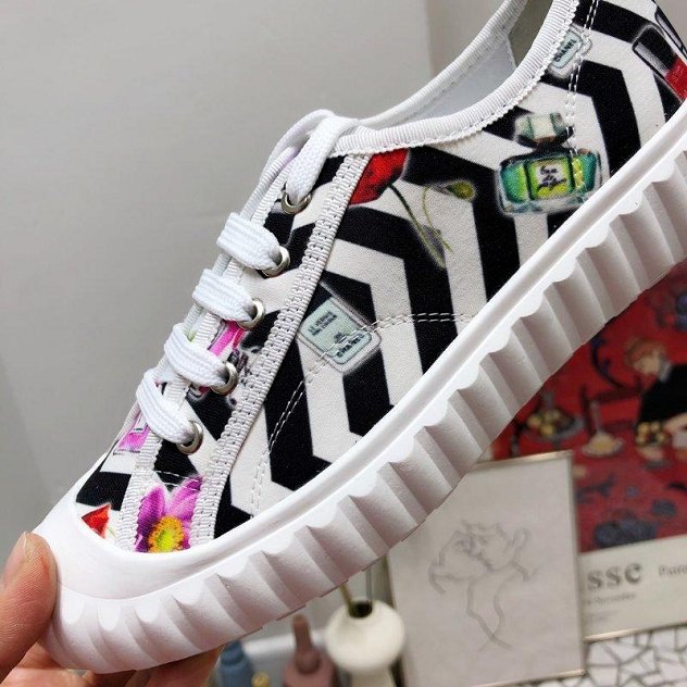 2019 CC fabric sneakers G34470 multicolor