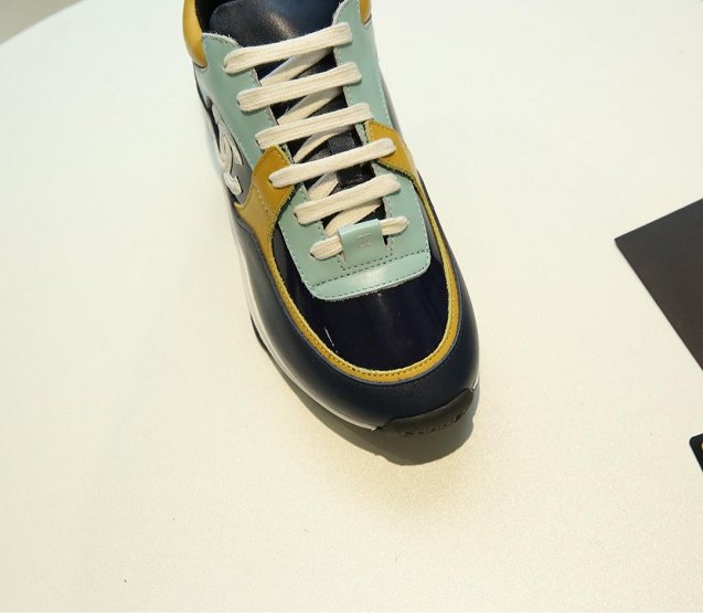 CC original calfskin sneakers G34368 blue