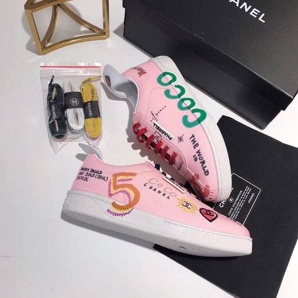 CC original canvas sneakers G34575 pink