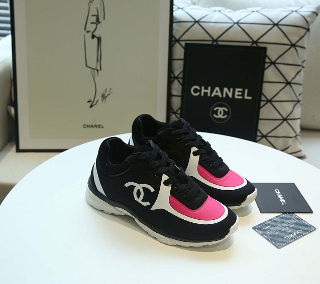 CC original lycra sneakers G34765 black&pink