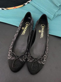 CC fabric ballerinas G02819 black