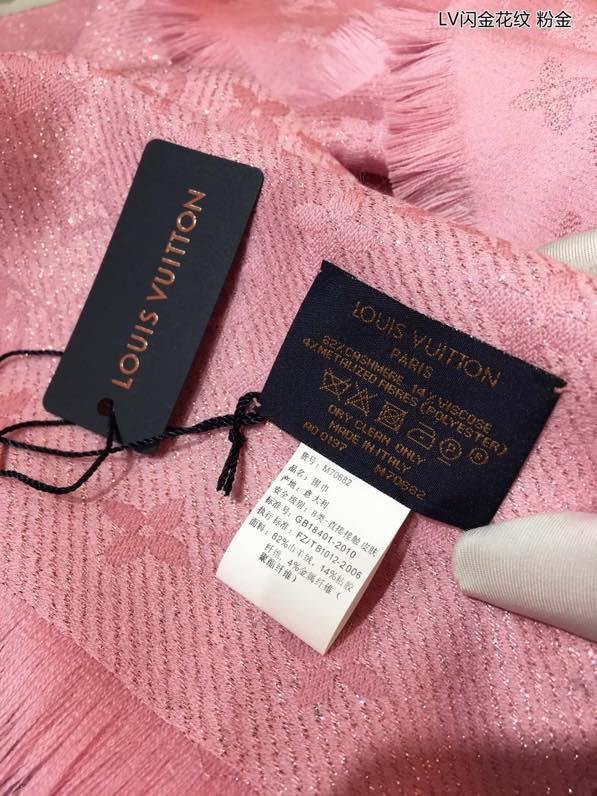 2020 louis vuitton top quality cashmere scarf L571 pink