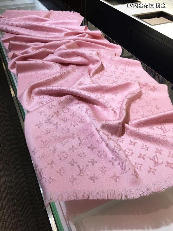 2020 louis vuitton top quality cashmere scarf L571 pink