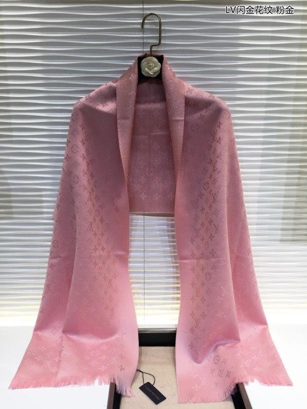 2020 louis vuitton top quality cashmere scarf L571 pink