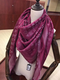 2020 louis vuitton top quality silk scarf L568 burgundy