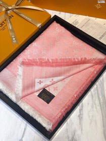 2020 louis vuitton top quality silk scarf L568 light pink