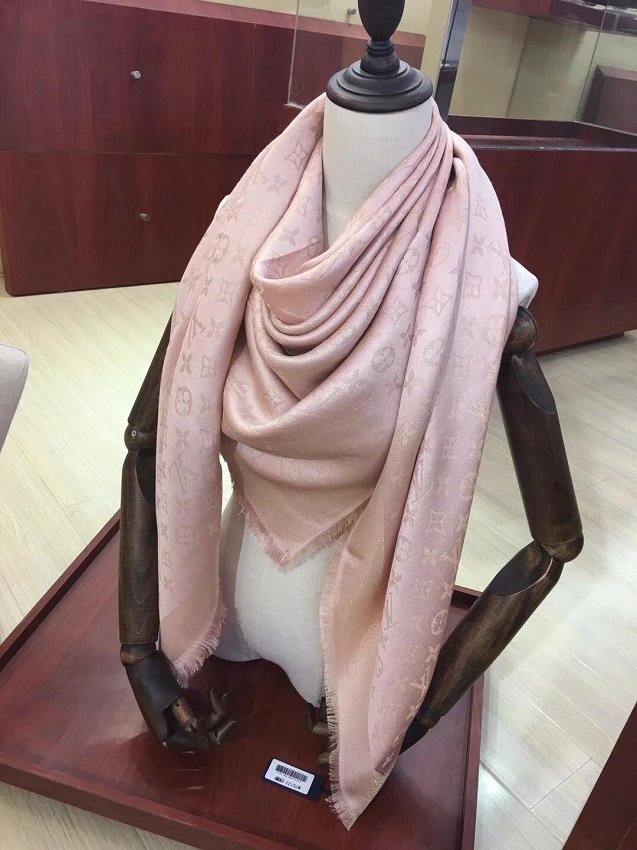 2020 louis vuitton top quality silk scarf L568 nude