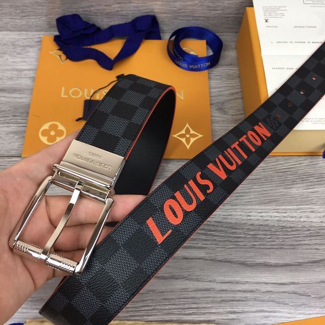 Louis vuitton damier print 40mm belt M0214V