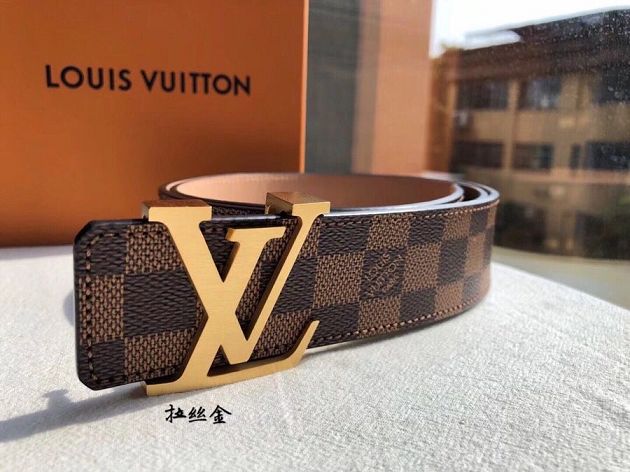 Louis vuitton original damier ebene 40mm belt M0182