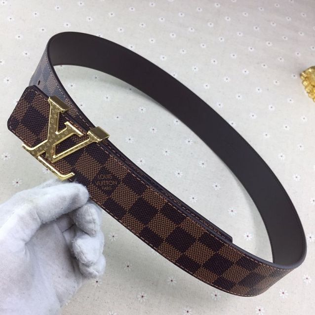 Louis vuitton original damier ebene 40mm belt M0193