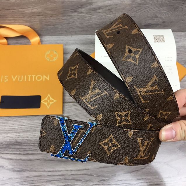 Louis vuitton original monogram canvas 40mm belt M0169