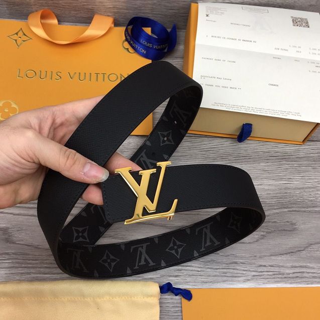 Louis vuitton original monogram canvas 40mm belt M0171