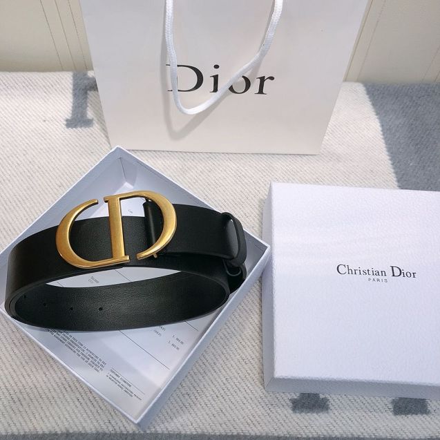 Dior original calfskin 30mm belt DR0006 red