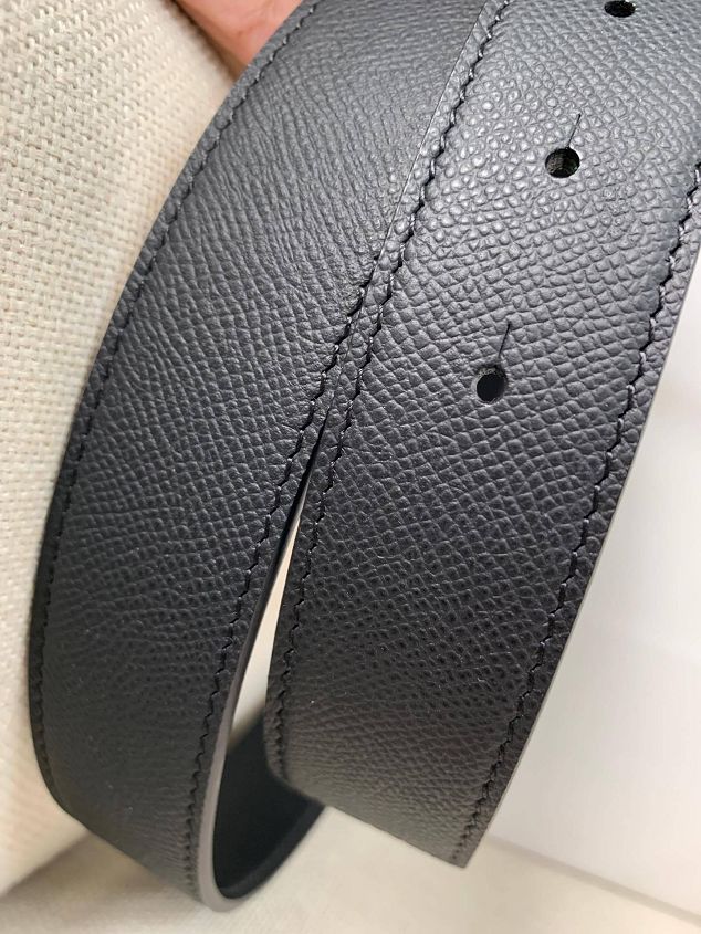 Loewe original calfskin 32mm belt LW0001 black