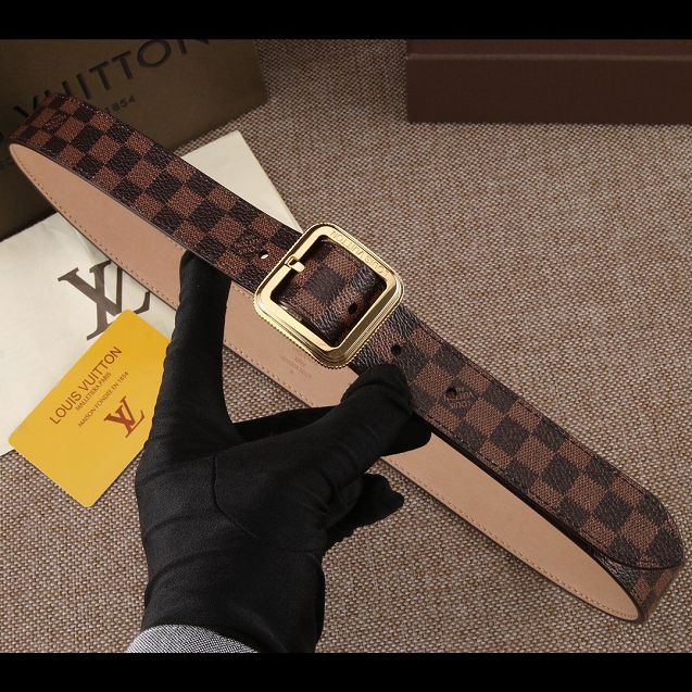 Louis vuitton original damier ebene 35mm belt M0206