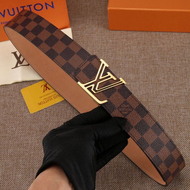 Louis vuitton original damier ebene 40mm belt M0200