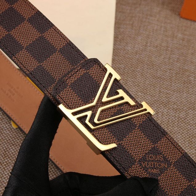 Louis vuitton original damier ebene 40mm belt M0200