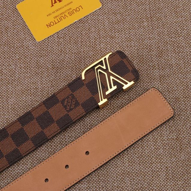 Louis vuitton original damier ebene 40mm belt M0200