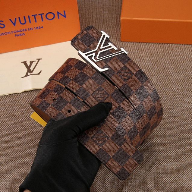 Louis vuitton original damier ebene 40mm belt M0200