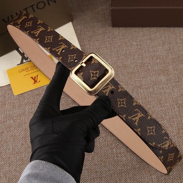 Louis vuitton original monogram canvas 35mm belt M0207