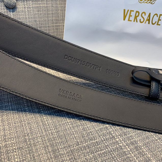 Vercase original calfskin 40mm belt VS0010 black