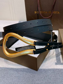 BV original calfskin 50mm belt V0007 black