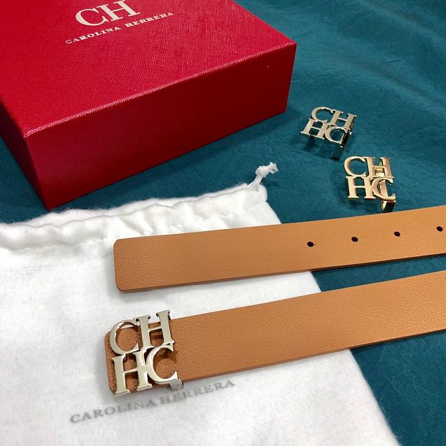 CH original calfskin 30mm belt C0001