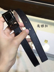 Givenchy original calfskin belt 20mm G0002 black