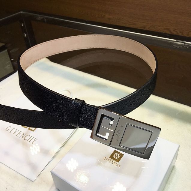 Givenchy original calfskin belt 30mm G0003 black